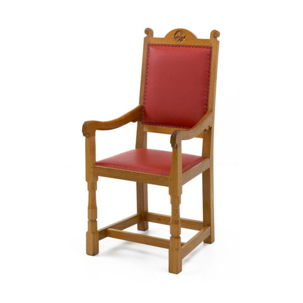 Mouseman Oak Harlequin Arm Chair