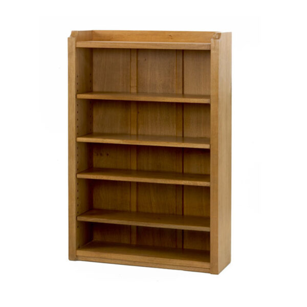 Mouseman Oak Bookcase with Four Shelves