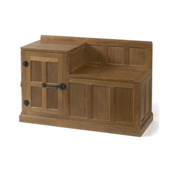 Mouseman Oak Hall Seat Table