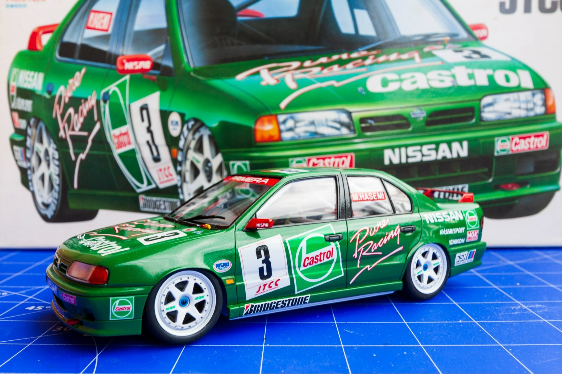 Nissan Primera JTCC - Tamiya 1:24 - ModelingTime.com