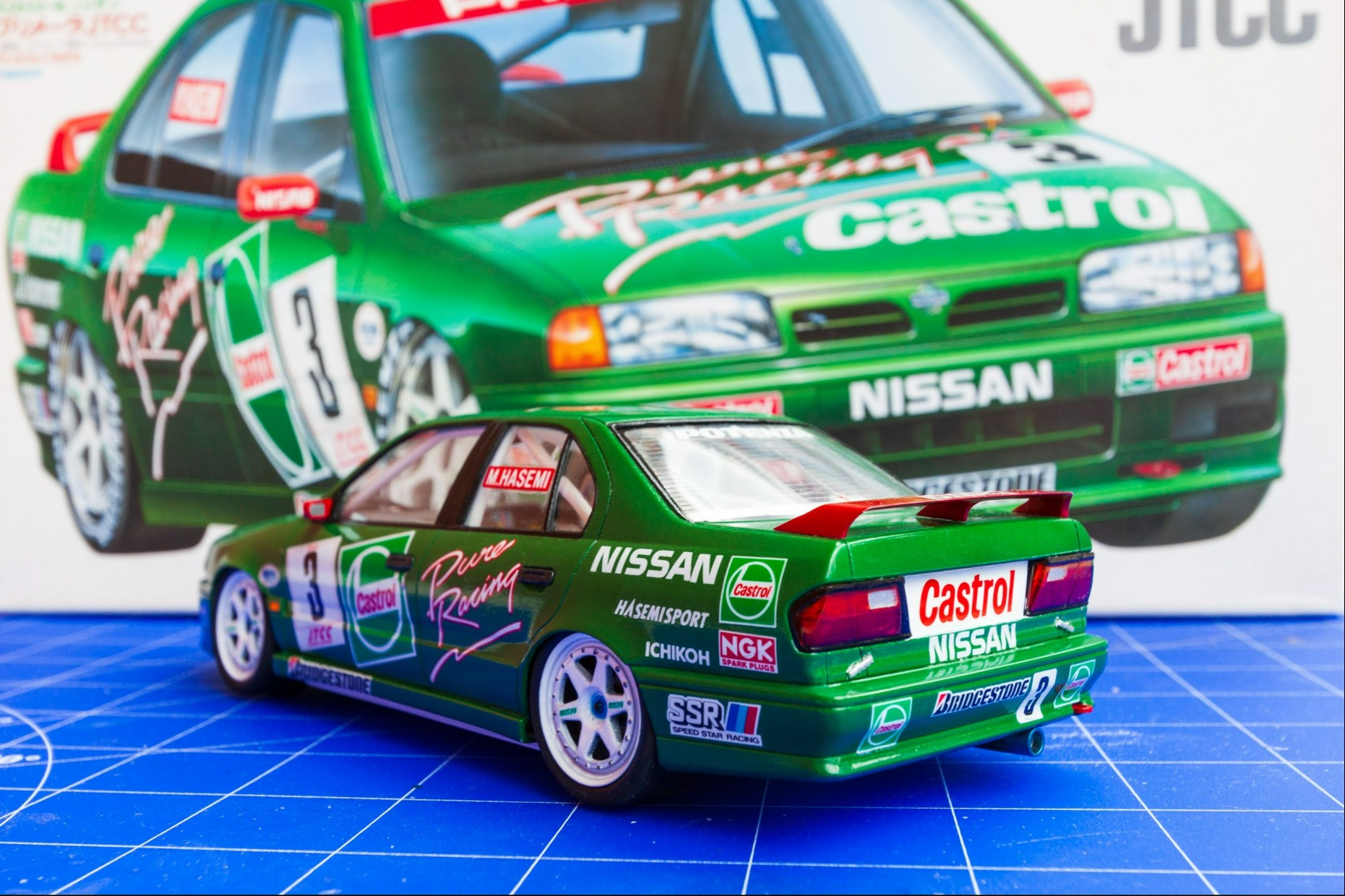 Nissan Primera JTCC - Tamiya 1:24 - ModelingTime.com