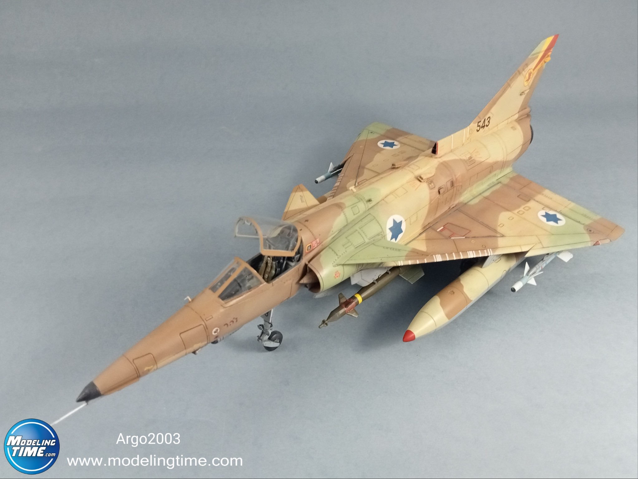 Un incompiuto in meno!! IAI Kfir C7 AMK 1/48