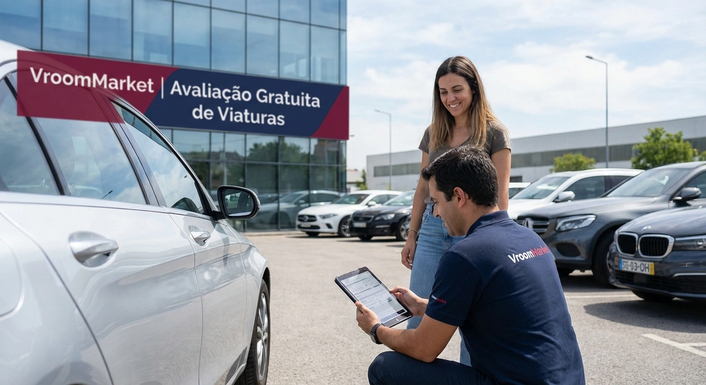 Avaliação gratuita de viaturas VroomMarket