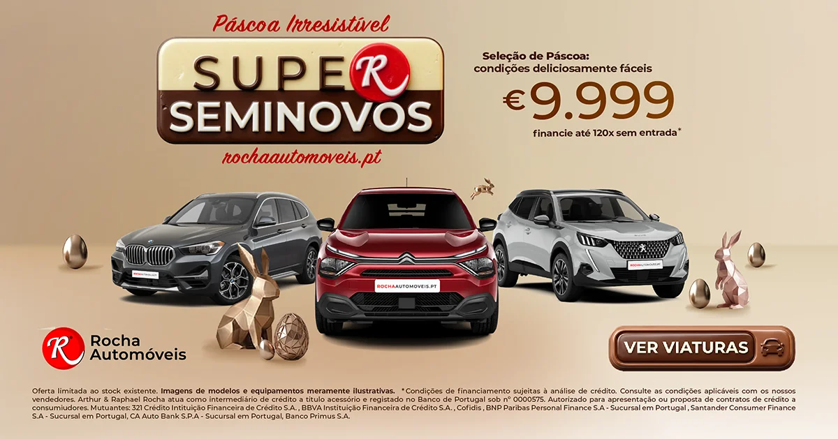 Páscoa Irresistível: SUPER Seminovos - Rocha Automóveis