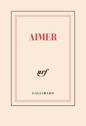 Aimer : carnet poche