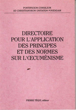 Directoire pour l'application des principes et des normes sur l'oecuménisme : 25 mars 1993