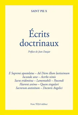 Ecrits doctrinaux