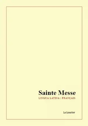 Sainte messe