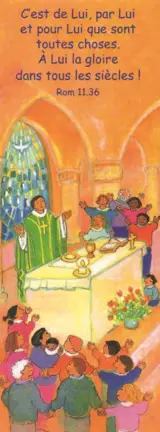 LOT DE 25 - SIGNET MAITE ROCHE LA CENE HEUREUX LES INVITES AU REPAS DU SEIGNEUR - VENDU PAR LOT DE 2