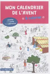 Mon calendrier de l'Avent : à colorier