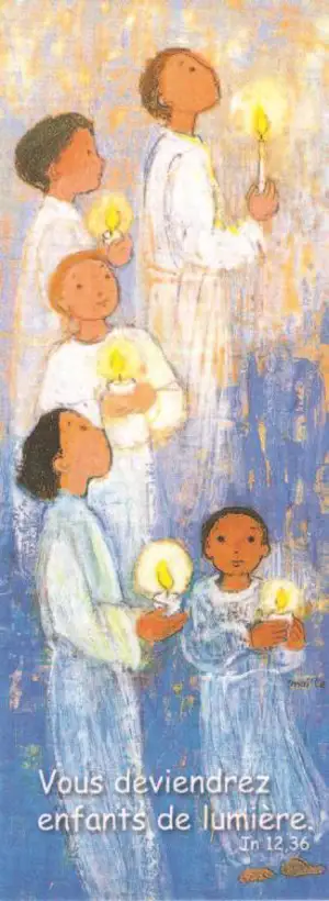 LOT DE 10 - CARTE LUMIERE DE NOEL - VENDU PAR LOT DE 10