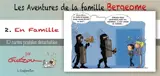 Les aventures de la famille Bergeome. Vol. 2. En famille : 10 cartes postales détachables