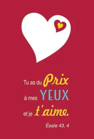LOT DE 20 - CARTE SIMPLE TU AS DU PRIX A LES YEUX - VENDU PAR LOT DE 20 EXEMPLAIRES