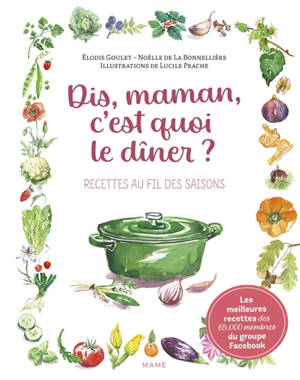 Dis maman, c'est quoi le dîner ? : recettes au fil des saisons