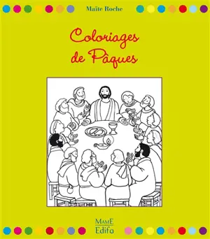 Coloriages de Pâques : des Rameaux à la Pentecôte