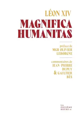 Magnifica humanitas : lettre encyclique sur la protection de la personne humaine à l'ère de l'intelligence artificielle
