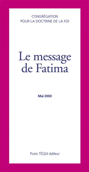 Le message de Fatima