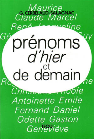 Prénoms d'hier et de demain