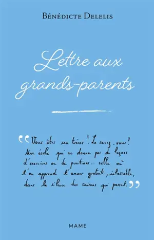 Lettre aux grands-parents