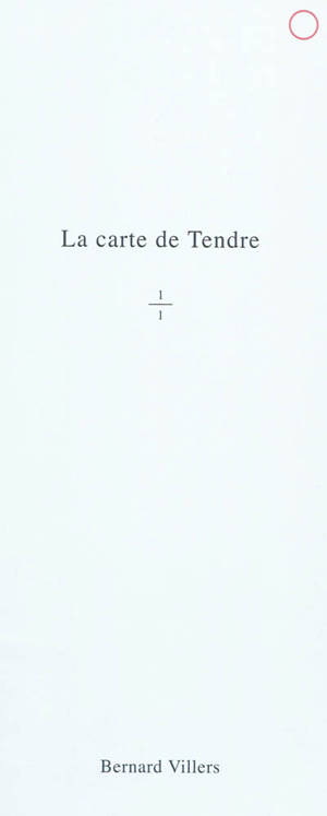 La carte de Tendre