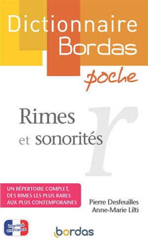 Rimes et sonorités