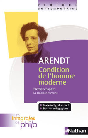 Condition de l'homme moderne : premier chapitre, La condition humaine