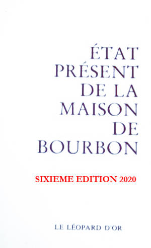 Etat présent de la maison de Bourbon : pour servir de suite à l'Almanach royal de 1830 et à d'autres publications officielles de la maison