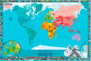 Ma carte du monde