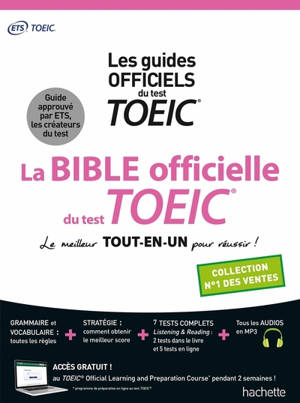 La bible officielle du test TOEIC : le meilleur tout-en-un pour réussir !