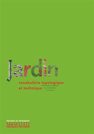 Jardin : vocabulaire typologique et technique