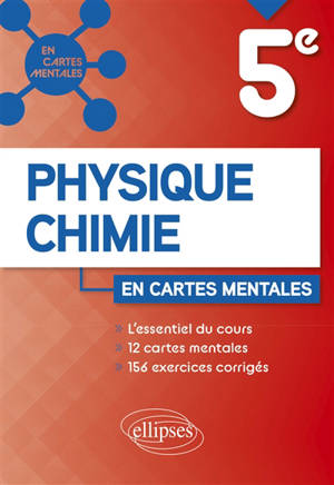 Physique chimie 5e en cartes mentales