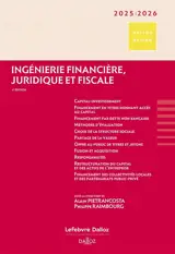 Ingénierie financière, fiscale et juridique 2025-2026