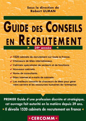 Guide des conseils en recrutement