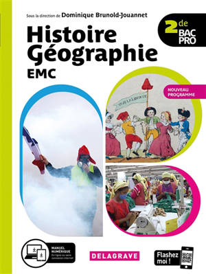 Histoire géographie EMC 2de bac pro : nouveau programme