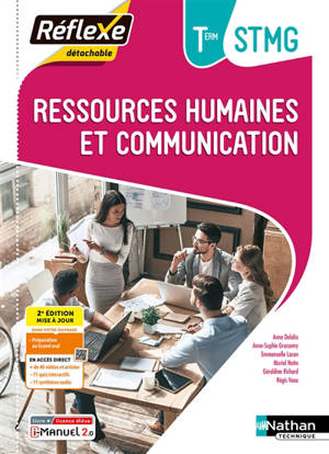 Ressources humaines et communication terminale STMG : livre + licence élève