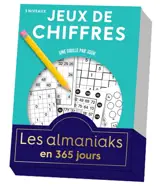 Jeux de chiffres : une grille par jour, 3 niveaux : en 365 jours