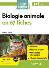 Biologie animale en 67 fiches : L1, L2