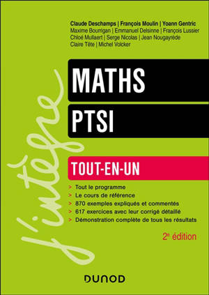 Maths PTSI : tout-en-un