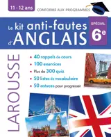 Kit anti-fautes d'anglais, 6e