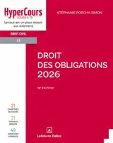 Droit des obligations 2026 : droit civil, L2