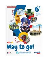 Way to go!, 6e : manuel collaboratif : nouveau programme 2025