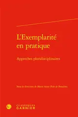 L'exemplarité en pratique : approches pluridisciplinaires