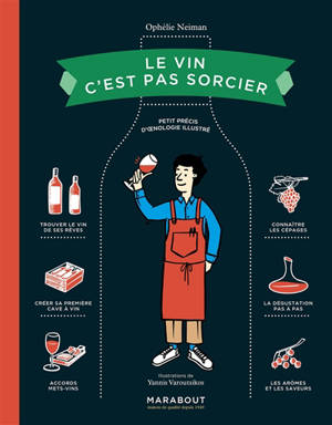 Le vin c'est pas sorcier : petit précis d'oenologie illustré