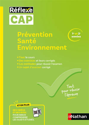 Prévention santé environnement, 1re et 2e années