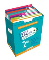 Boîte à fiches tout-en-un 2de : 200 fiches pour une année réussie