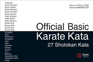 Official basic karate kata : 27 shotokan kata