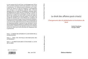 Le droit des affaires post-crise(s)