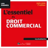 L'essentiel du droit commercial : 2025-2026