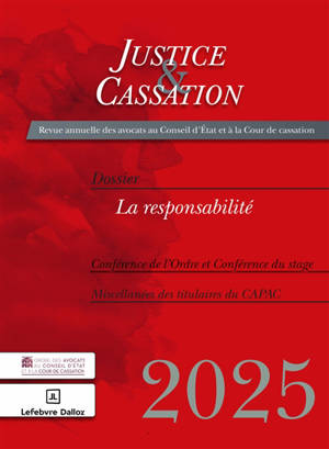 Justice & cassation, n° 2025