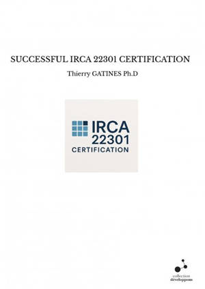 SUCCESSFUL IRCA 22301 CERTIFICATION